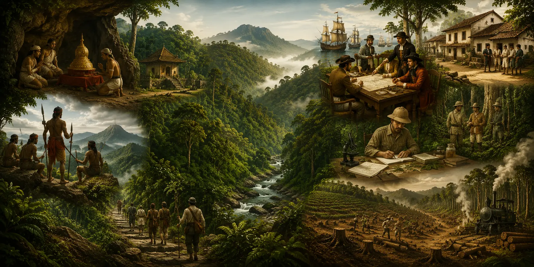 History of Sinharaja Rainforest